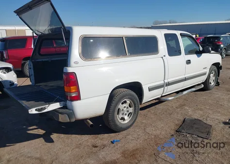 2002 Chevrolet Silverado 1500 Ls z USA, uszkodzony, nr VIN 2GCEC19T621196193